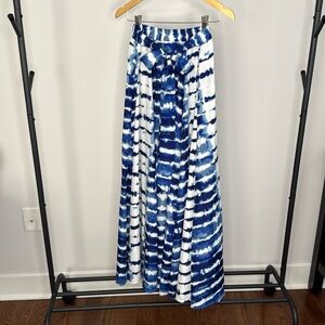 Tie Dyed Maxi Skirt